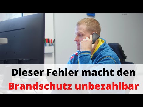 Dieser Fehler macht den Brandschutz unbezahlbar     #BrandschutzEinfachErklärt