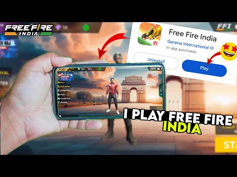 Finally Free Fire India Is Back 😮  It has come after 2 years ll