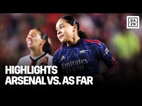 HIGHLIGHTS ⏯️ FIFA Women's Champions Cup Semi Final | Arsenal vs. AS FAR