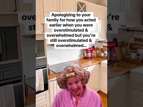 Overstimulated and Overwhelmed 🙄 #mom #anxiety #stressrelief #parenting #shorts #trending