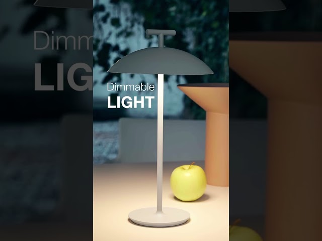 Vídeo relacionado con Kartell Mini Geen-A, Lámpara de mesa, Alimentación directa, H 36,5 cm, Teja