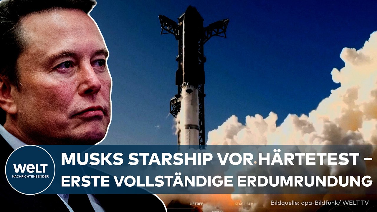 SPACEX: Elon Musks Riesenrakete Starship vor historischem Orbitalflug – Mega-Test in Texas