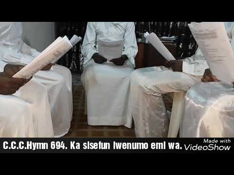 Celestial de quintet, CCC Hymn 694, Ka sise fun iwenumo emi wa.