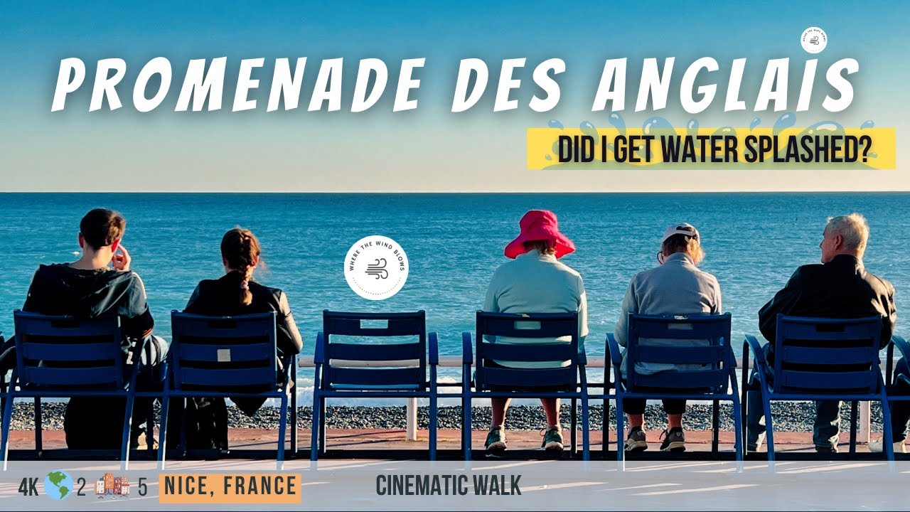 Uncover the dazzling beauty of Nice, France, as you stroll along its stunning Promenade and Pebble Beach.