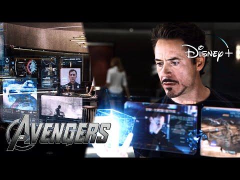 The Avengers | Phil Coulson Recruits Tony Stark Scene | Disney+ [2012]