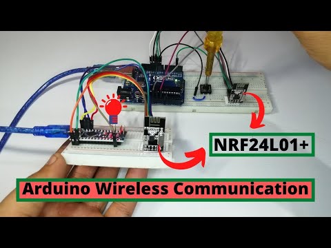 Arduino Wireless communication using NRF24L01 Transceiver Module