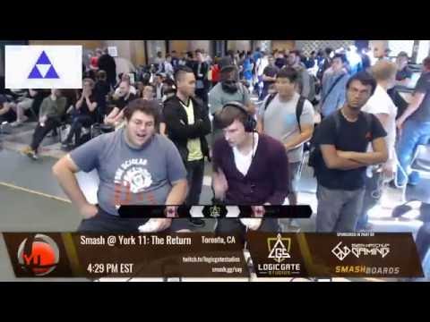 Smash at York 11 - Sandro (Corrin) vs Mike Kryz (Sheik) - SSB4 Wave 4 Pools