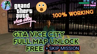 Gta vice city unlock map + skip mission on android.2021.EG29.