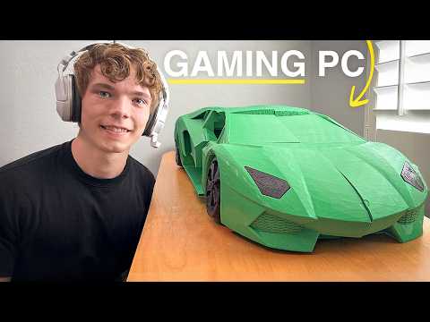I Built A WORKING SUPERCAR PC, It Took Two Months.