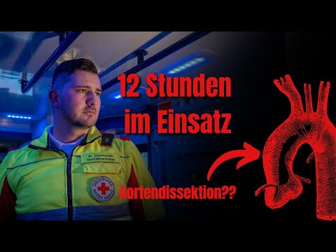 Aortendissektion & bewusstlose Person I 12 Stunden im Einsatz #rettungsdienst #vlog