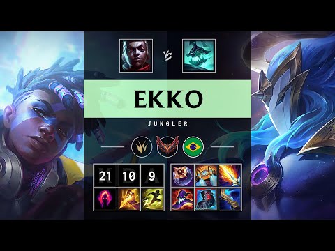 Ekko Jungle vs Hecarim - BR Grandmaster Patch 25.13