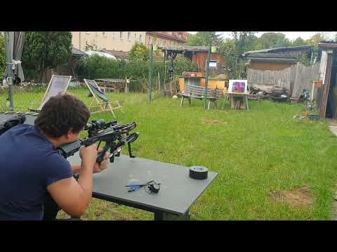 Ek Archery Siege 300 vs tin can