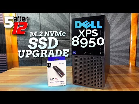 Dell XPS 8950 M.2 NVMe SSD Upgrade | Samsung 980 PRO with Heatsink