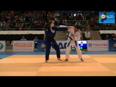 [-57kg] Bronze: OHAI, Loredana (ROU) - KOCHER, Fabienne (SUI) - ECh Lommel (BEL)