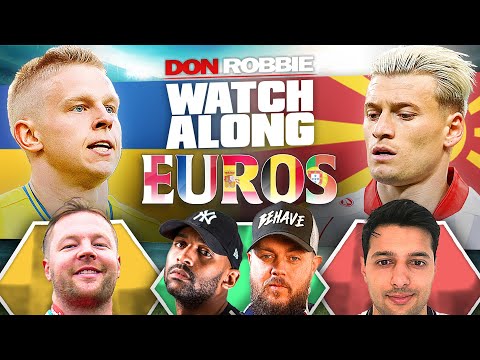 Ukraine vs North Macedonia | Euro 2020 Watch Along LIVE Ft Flex, DT, AGT & Tej
