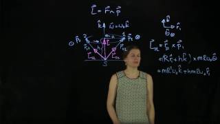 33.1 Worked Example - Angular Momentum of 2 Rotating Point Particles