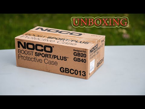 UNBOXING NOCO GBC013 Protection Case For GB20/GB40 NOCO Boost UltraSafe Lithium Jump Starters