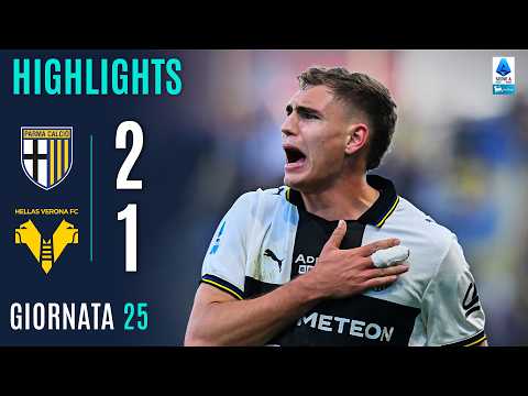 Video highlights della Parma vs Verona (2 a 1) - Giornata 25 - Fantacalcio e fantamedie