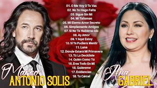 Download lagu MARCO ANTONIO SOLÍS y ANA GABRIEL 30 GRANDES ÉXITOS INOLVIDABLES - ÉXITOS SUS MEJORES CANCIONES mp3