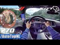 DODGE Challenger HELLCAT 727HP On AUTOBAHN No Speed Limit By AutoTopNL
