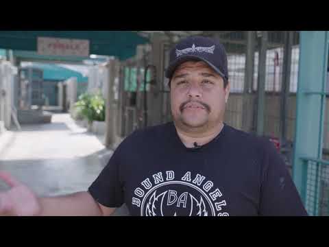 Ruben works at the Redlands Shelter and loved Bound Angels University