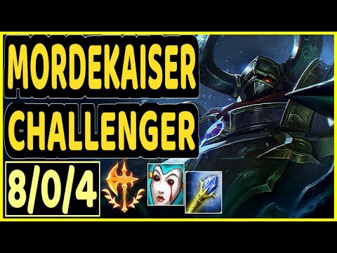 CAPS (MORDEKAISER) vs RYZE - 8/0/4 KDA MID CHALLENGER GAMEPLAY - EUW