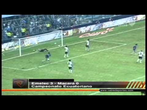 Emelec derrotó 3 a 0 al equipo del Macará