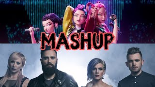 Cover art for Monster Takedown [MASHUP] Skillet/HUNTR/X