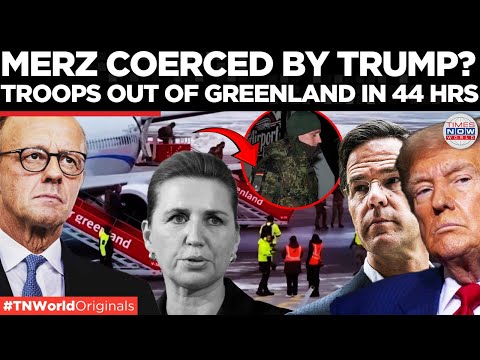 GREENLAND STANDOFF: Germany Fears Trump, Pulls Back Troops After Tariffs on NATO Allies | World News