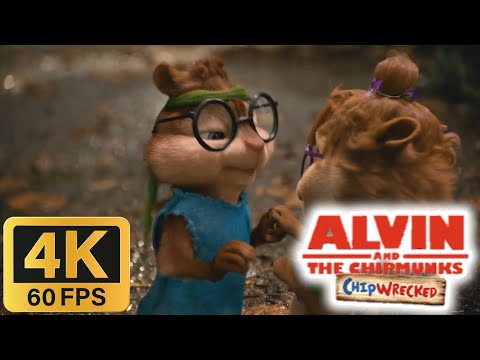 Alvin and the Chipmunks: Chipwrecked (2011) - Dancing In The Rain [4K/60FPS]