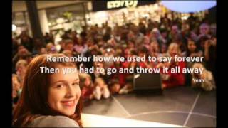 Amy Diamond - Deserve Better (NEW SONG) LYRICS ON SCREEN