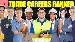 TRADES CAREER Tier List (Trade Jobs Ranked)