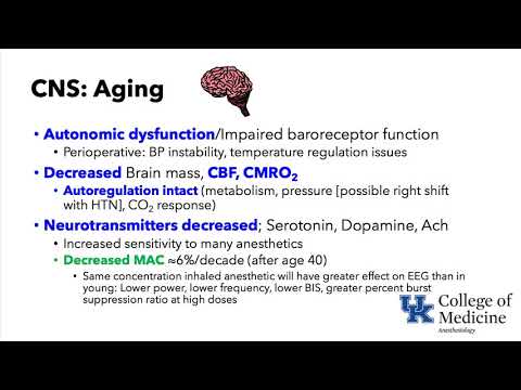 Keyword Review 2019 | Aging & Anesthesia - (Dr. Schell)