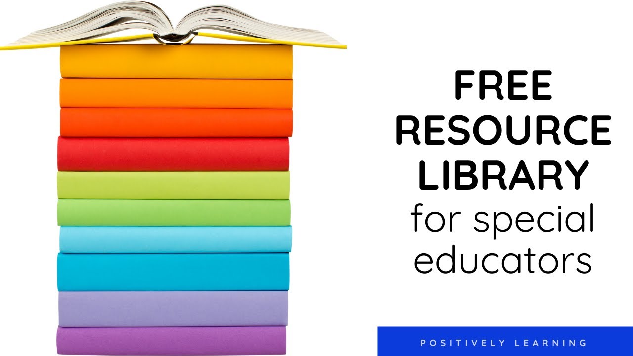 Free Resource Library for Special Educators