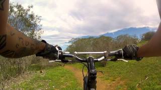 preview picture of video 'Mountain Biking the Crest Ridge Trail 1/25/15'