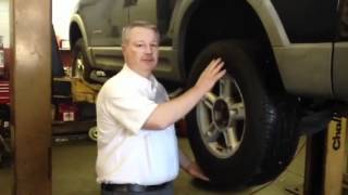 Worn Hub Bearing On A 2002 Ford Explorer