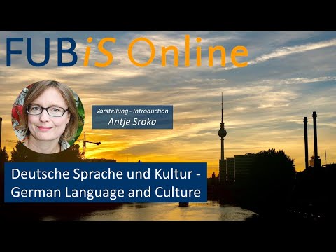 Vorstellung Deutsche Sprache und Kultur/Língua e Cultura Alemã I Série de Palestras Digitais FUBiS