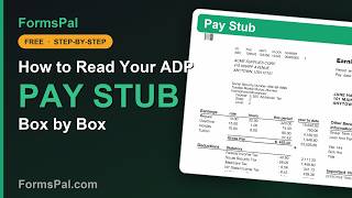 How to Read Your ADP Pay Stub: Every Box Explained