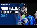 Murray and Pouille Make 2021 Tour Debuts; Simon Faces Novak | Montpellier 2021 Highlights Day 2