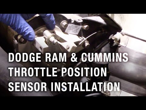 Dodge RAM & Cummins Throttle Position Sensor Installation