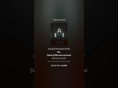 We Have Not Known Thee As We Ought - WE