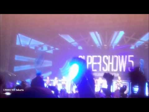 130602 SS5 JAKARTA - DONGHAE INTRO CUT (SING HAPPY BIRTHDAY, ELF)