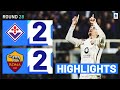 FIORENTINA-ROMA 2-2 | HIGHLIGHTS | Llorente rescues late draw for Roma | Serie A 2023/24