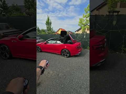 2023 Audi A5 Cabriolet | roof down & roof up