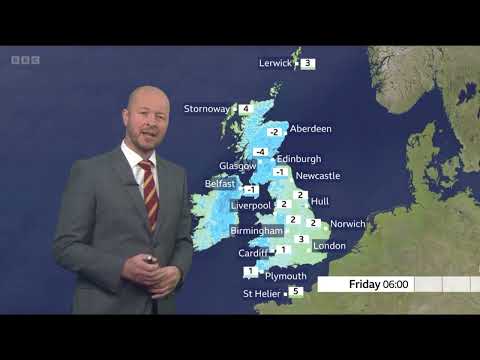 UK WEATHER FOR THE WEEK AHEAD 26/01/2023 - BBC Weather UK Weather Forecast - Latest with Darren Bett