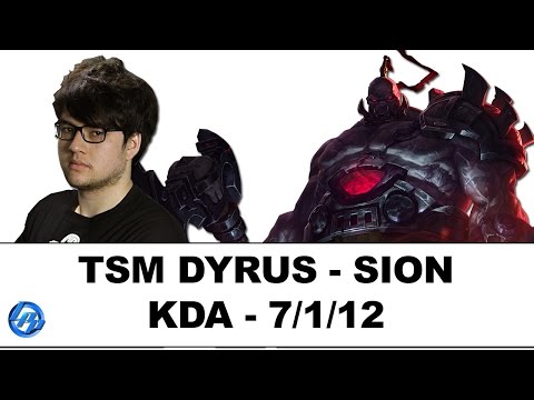 TSM Dyrus - Sion vs Riven - NA SoloQ