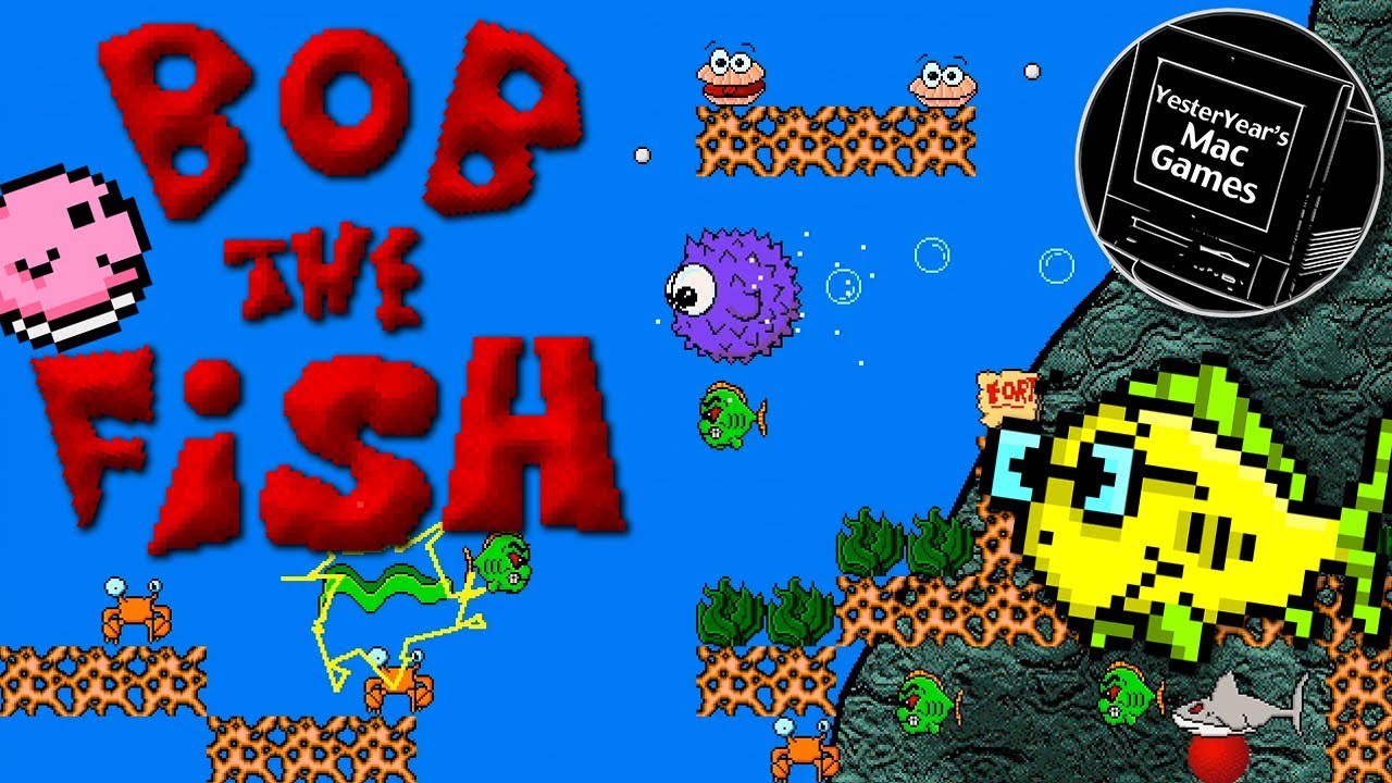 Bob the Fish – A Bubble-blowing Splash Through this Shareware Action Title for Classic MacOS
