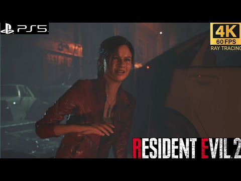 RESIDENT EVIL 2 PS5 HDR+RAY TRACING GAMEPLAY (4K60FPS)