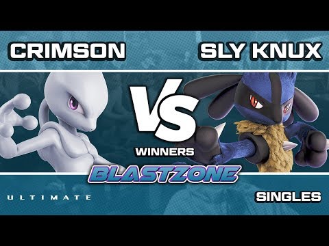 PSG Blastzone: Sly Knux (Lucario) vs STR | Crimson (Mewtwo) - Winners Round 2