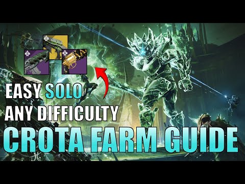 How to EASILY Farm Crota SOLO (Any Difficulty) [Destiny 2 Episode Heresy]